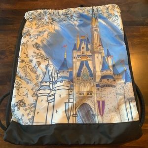 Disney Ink and Paint Drawstring Backpack Bag